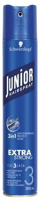 ONBEKEND \ MERKLOOS junior hairspr extra sterk- 300ml