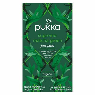 Pukka Supreme matcha green tea bio