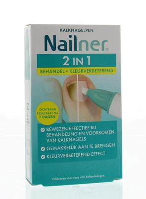ONBEKEND \ MERKLOOS nailner kalknagelpen 2in1- 4ml