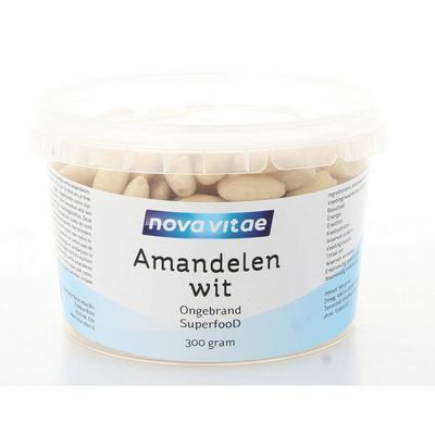 Nova Vitae Amandelen wit ongebrand raw Nova Vitae Amandelen wit ongebrand raw