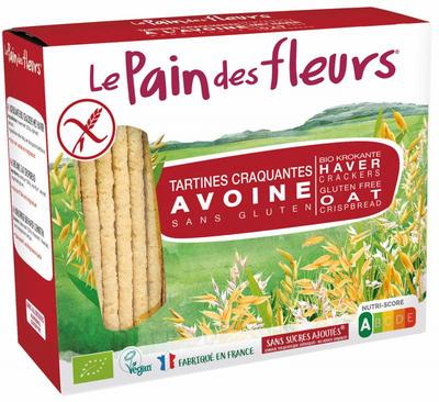 Pain Des Fleurs Haver crackers bio