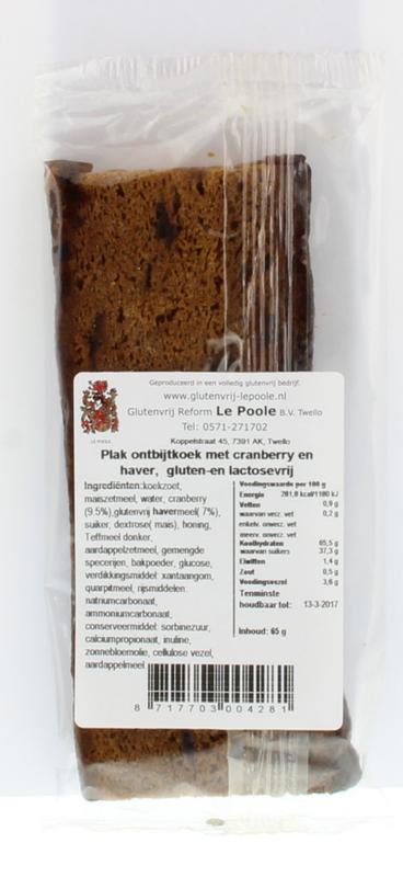 Snelle Thijs cranberry haver Snelle Thijs cranberry haver