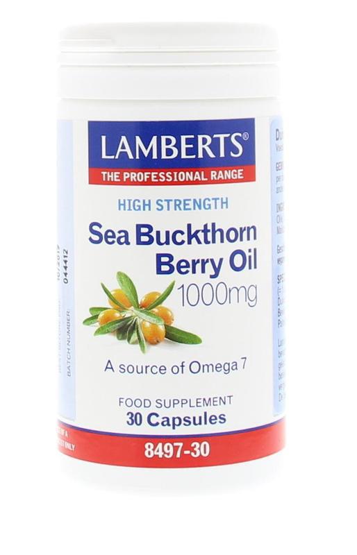 Duindoorn olie 1000mg - Sea buckthorn berry oil