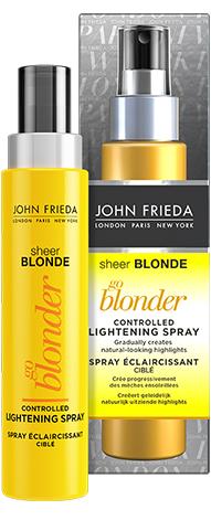 Sheer blonde spray go blonder