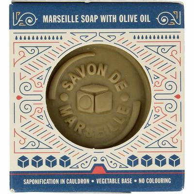 Marius Fabre Savon marseille zeep in doos olijf