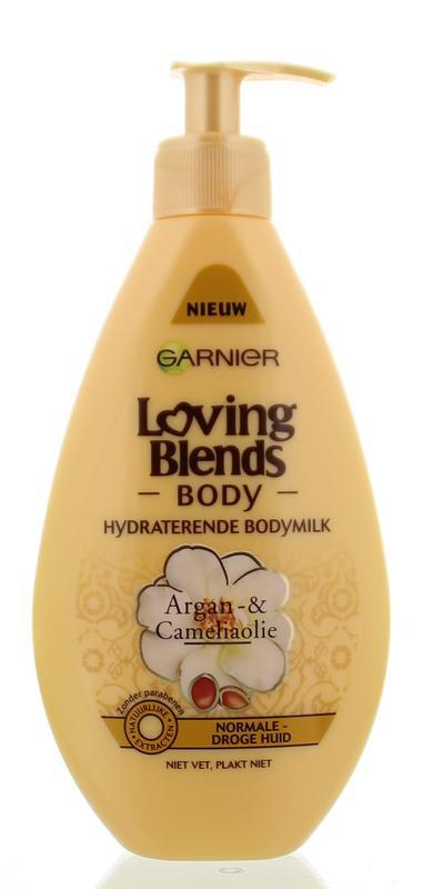 Body milk argan camelia oil