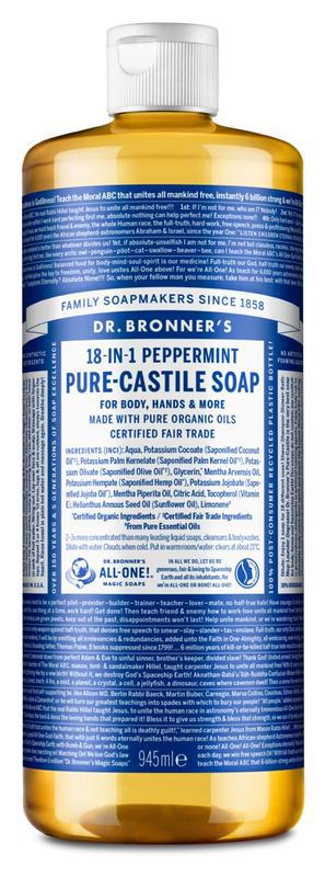 Liquid soap pepermunt