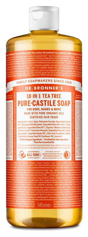 Liquid soap tea tree
