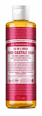 Dr Bronners Liquid soap roos