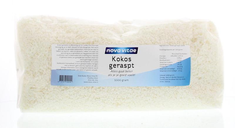 Kokos geraspt