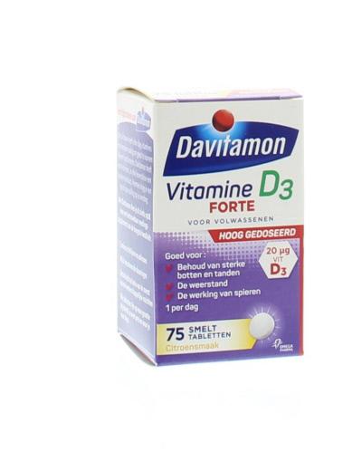 Vitamine D3 forte smelttablet