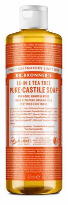 Dr Bronners Liquid soap tea tree