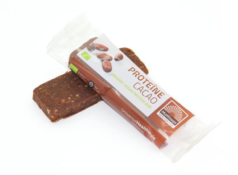 organic energy bar prot cacao 35g