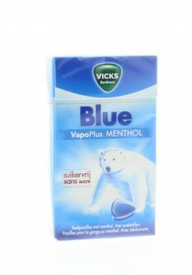 Vicks Blue menthol suikervrij box