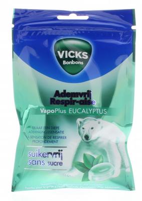 Vicks Ademvrij eucalyptus suikervrij bag