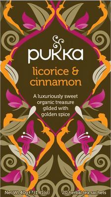 Pukka Licorice & cinnamon thee bio