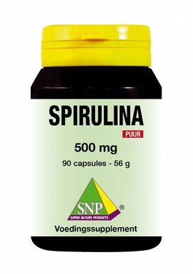 SNP Spirulina 500mg puur