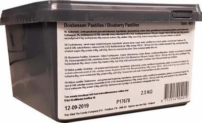 Kindly's Bosbessen pastilles