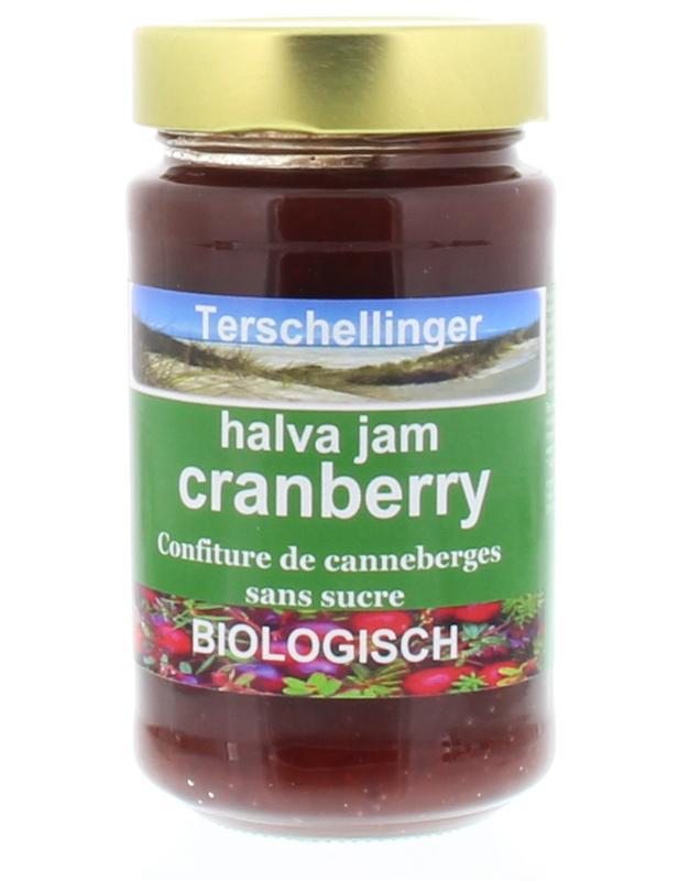 Cranberry halva jam