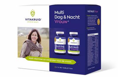 Vitakruid Vitakruid Multi Dag & Nacht Vrouw 100% Vegan 2 x 90