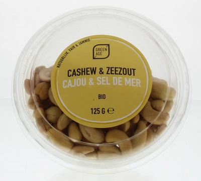 Greenage Cashewnoten met zeezout bio