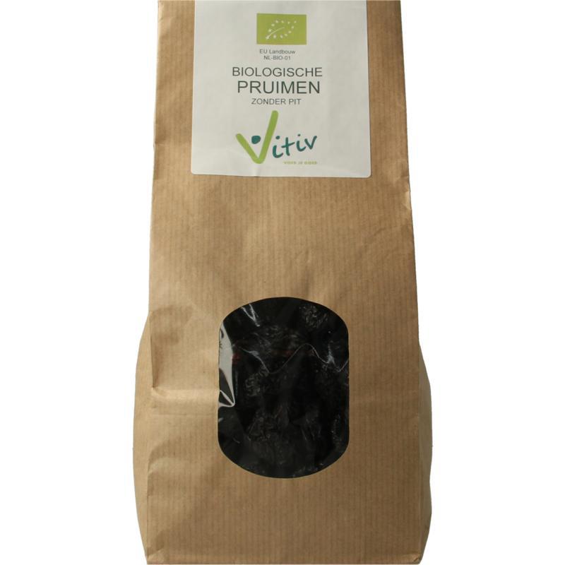 Pruimen zonder pit bio