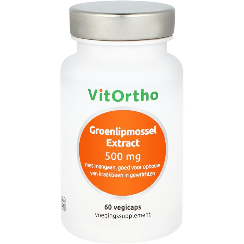 Groenlipmossel extract 500mg