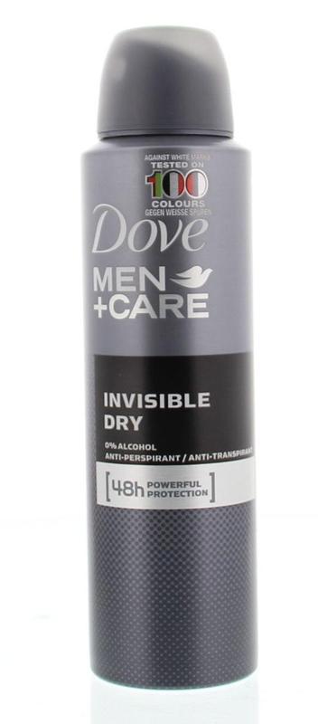 men deospray invis dry 150m