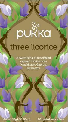 Pukka Three licorice bio