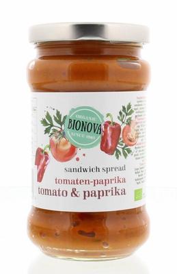 Bionova Sandwichspread tomaat/paprika bio