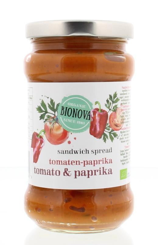 Sandwichspread tomaat/paprika bio Sandwichspread tomaat/paprika bio