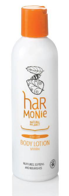 Body lotion met mirre