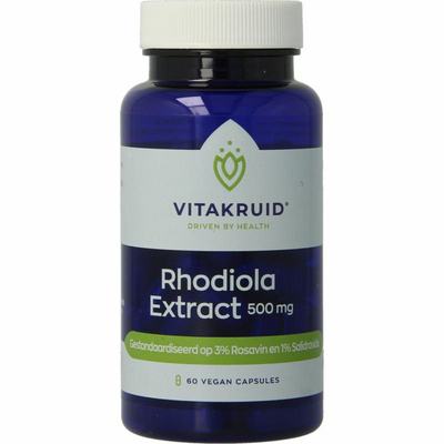 Vitakruid Vitakruid Rhodiola extract 500 mg 3% Rosavin 1% Salidroside Vitakruid Vitakruid Rhodiola extract 500 mg 3% Rosavin 1% Salidroside
