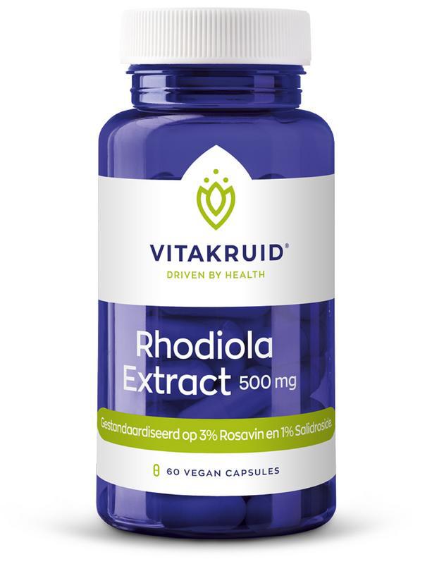 Vitakruid Rhodiola extract 500 mg 3% Rosavin 1% Salidroside