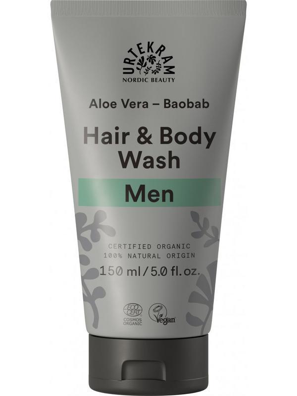 Men haar en body wash