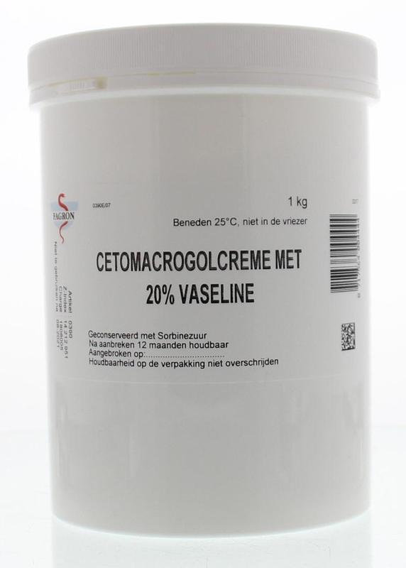 Cetomacrogol creme 20% vaseline