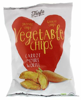 Trafo vegetable chips carrot 75 gram