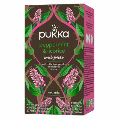 Pukka Peppermint & licorice herb bio