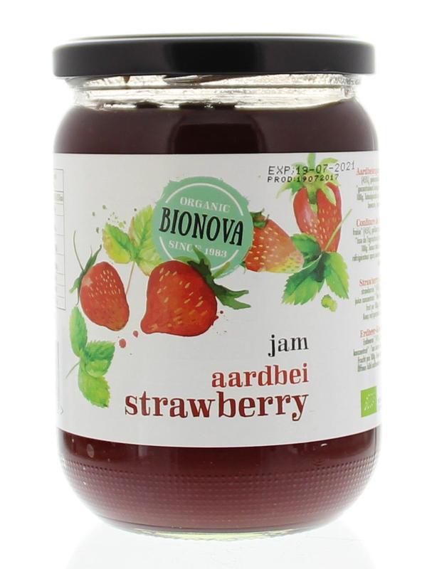 Aardbeienjam familie pot bio