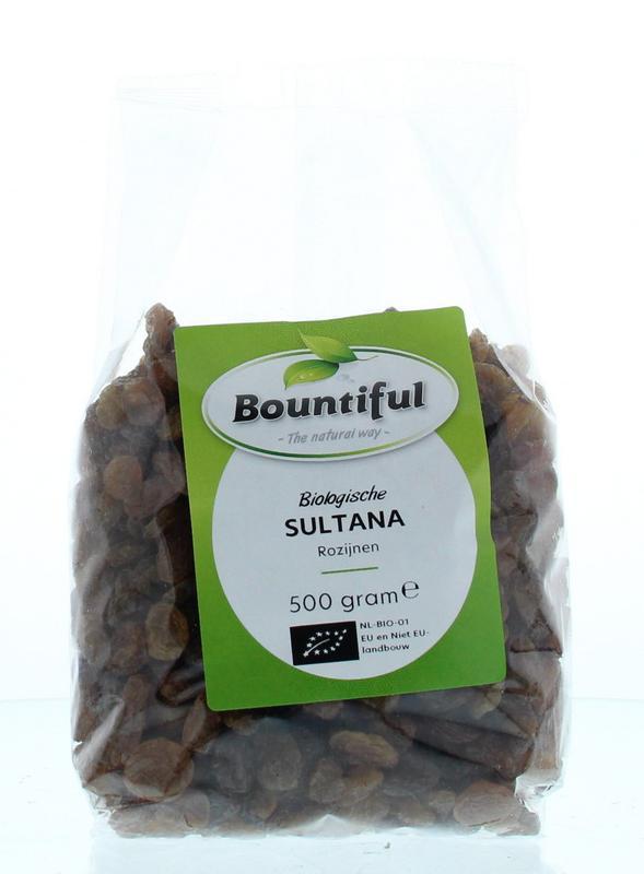 Sultana rozijnen bio