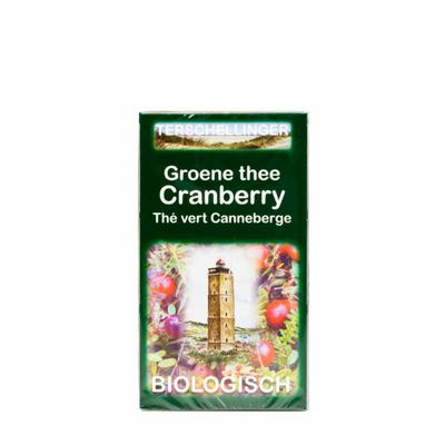 Terschellinger Groene thee cranberry bio