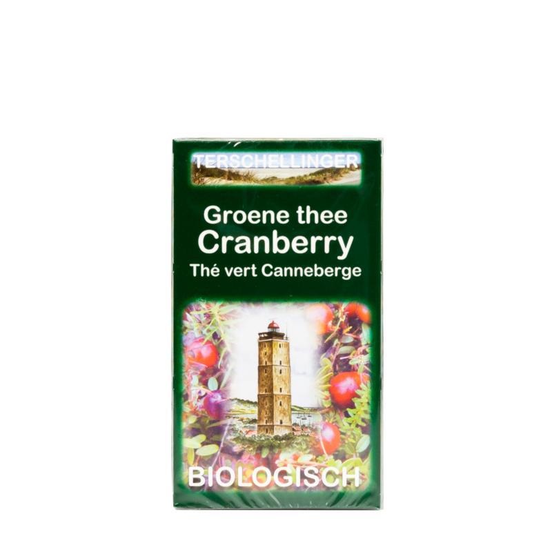 Groene thee cranberry bio