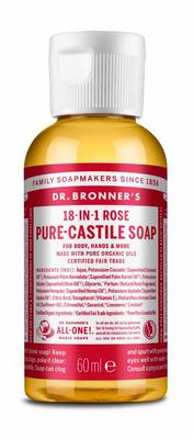 Dr Bronners Liquid soap rose