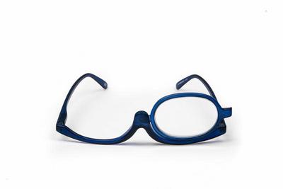Melleson Optics Make up bril blauw +2.50