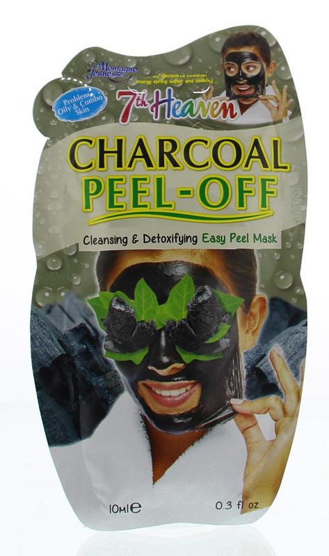 Gezichtsmasker charcoal peel-off