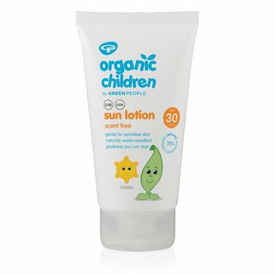 Green People Zonnebrand kind parfumvrij SPF30