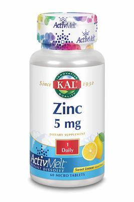 KAL Zinc 5mg citroen activ melt