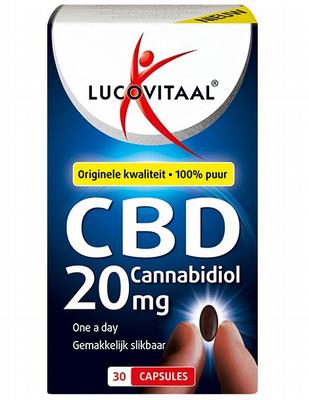 Lucovitaal Cannabidiol CBD 20mg