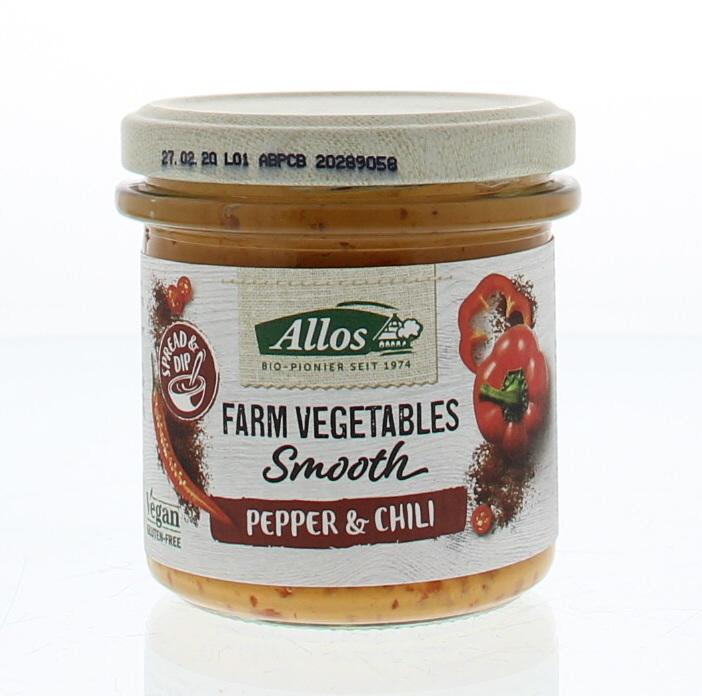 Farm vegetables smooth paprika & chili bio