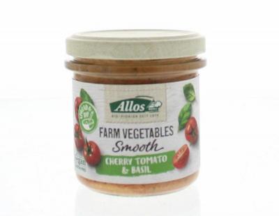 Allos Farm vegetables smooth tomaat & basilicum bio